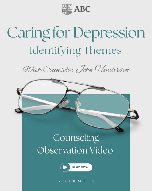 Observation Video Vol. 3 Ep. 3: Caring for Depression – Identifying Themes with Counselor John Henderson